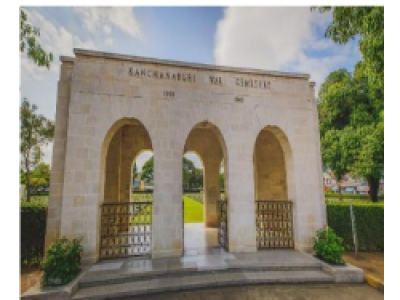 River Kwai Kanchanburi -War Cemetery - Death Railway and Kasae Cave
